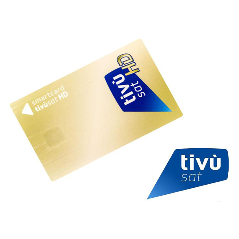 Tivusat Tivù Sat Mediaset GOLD Karte Smartcard Aktivier