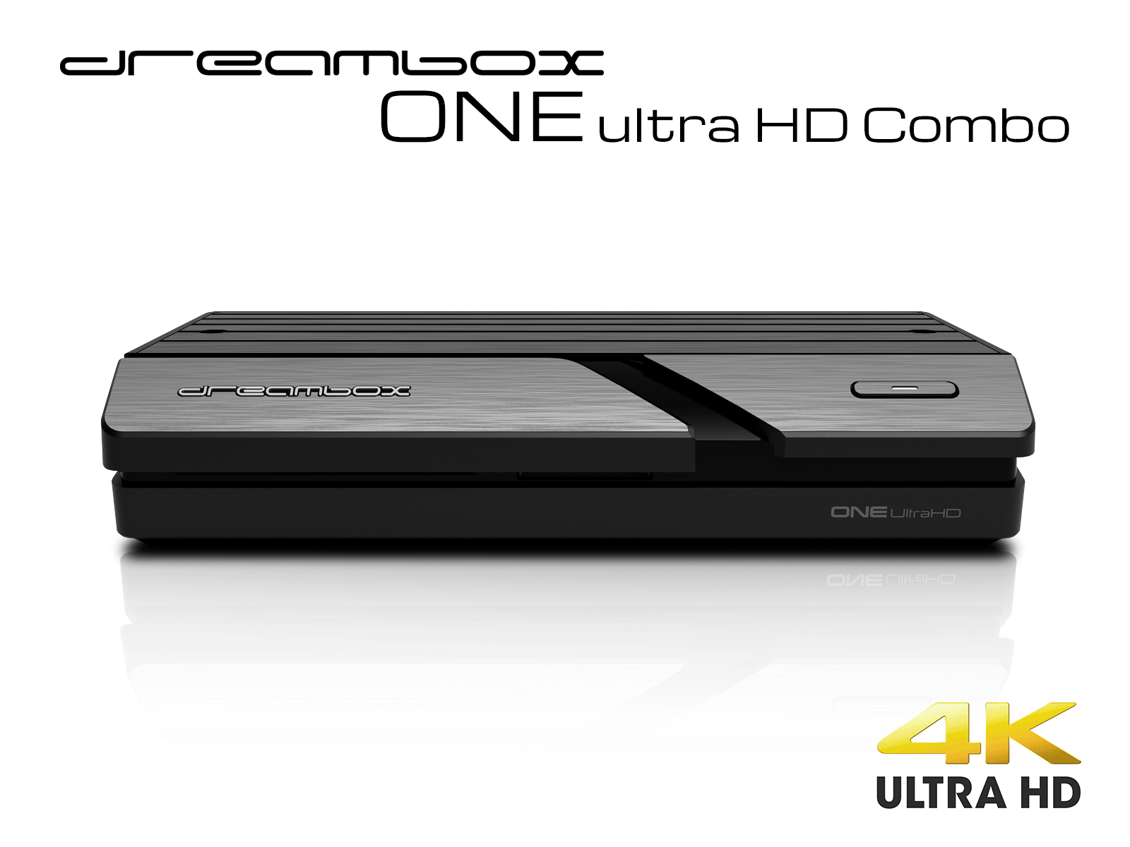 Dreambox One Combo Ultra HD BT 1x DVB-S2X / 1xDVB-C/T2 Tuner 4K 2160p E2 Linux Dual Wifi H.265