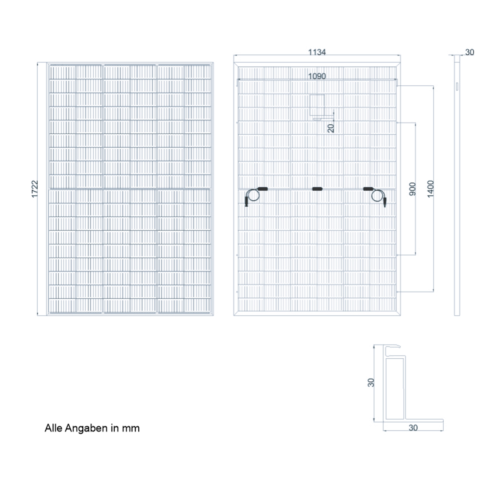 a-TroniX Set 24x 430W PV-Module, 10,0kW-3ph WR und 11,52kWh Speicher