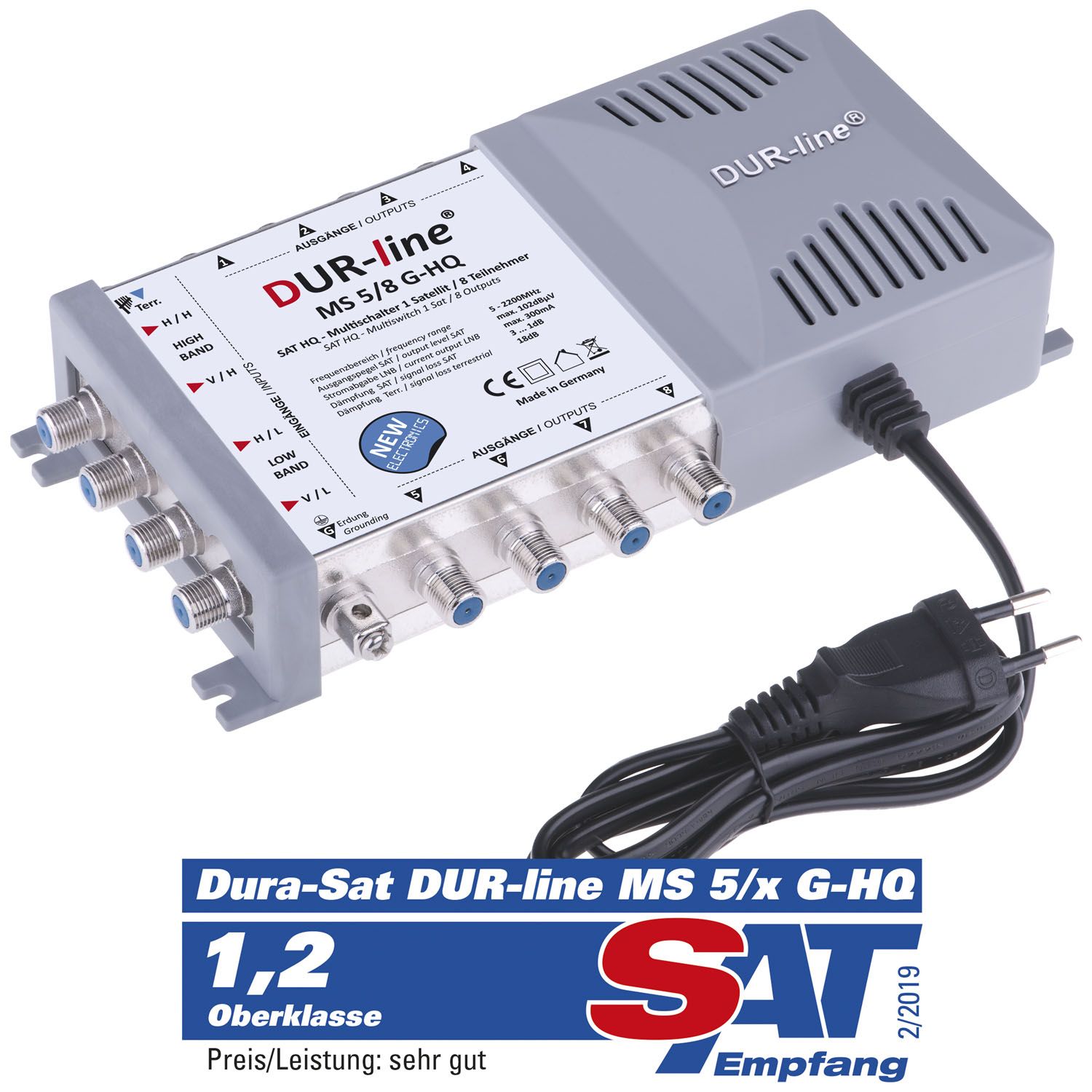 DUR-line MS 5/8 G-HQ - Multischalter