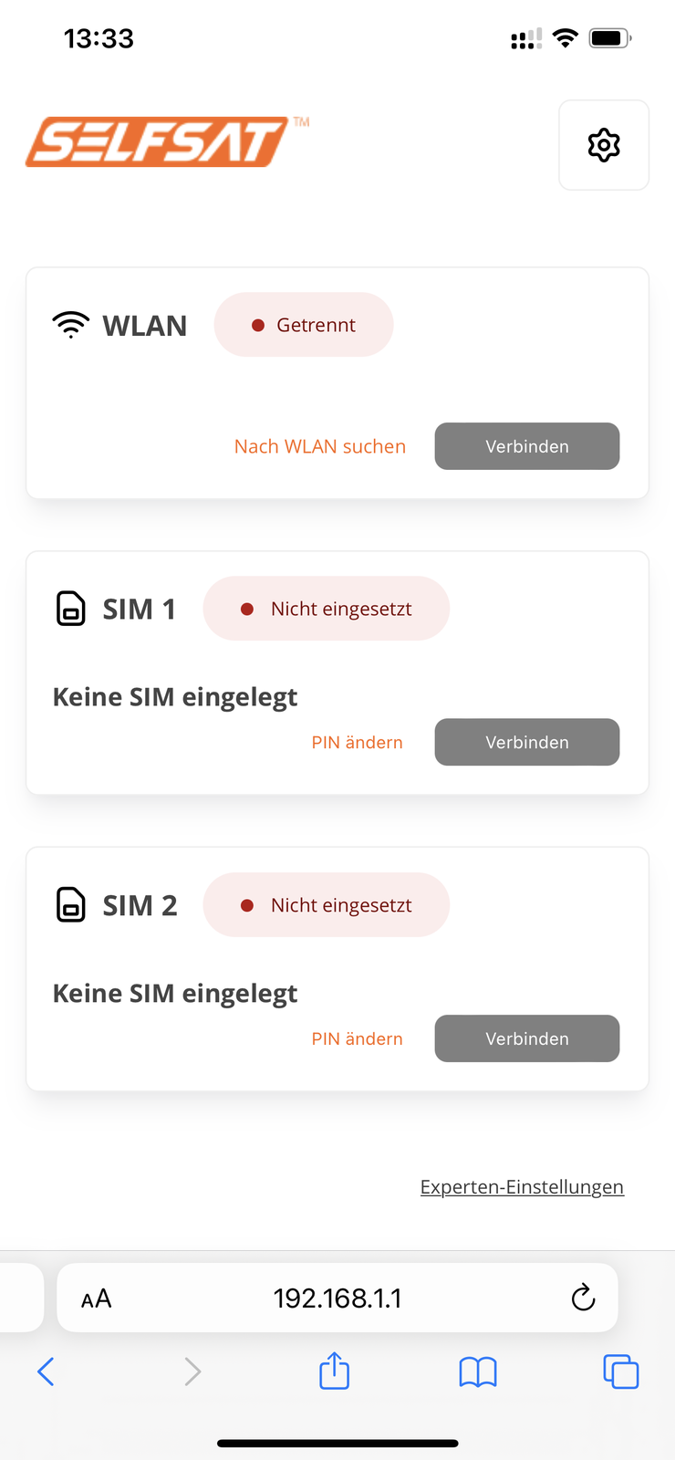 SELFSAT MWR 5550 - 5G / 4G LTE / 3G & WLAN Router mit bis 3,3 Gbit/s