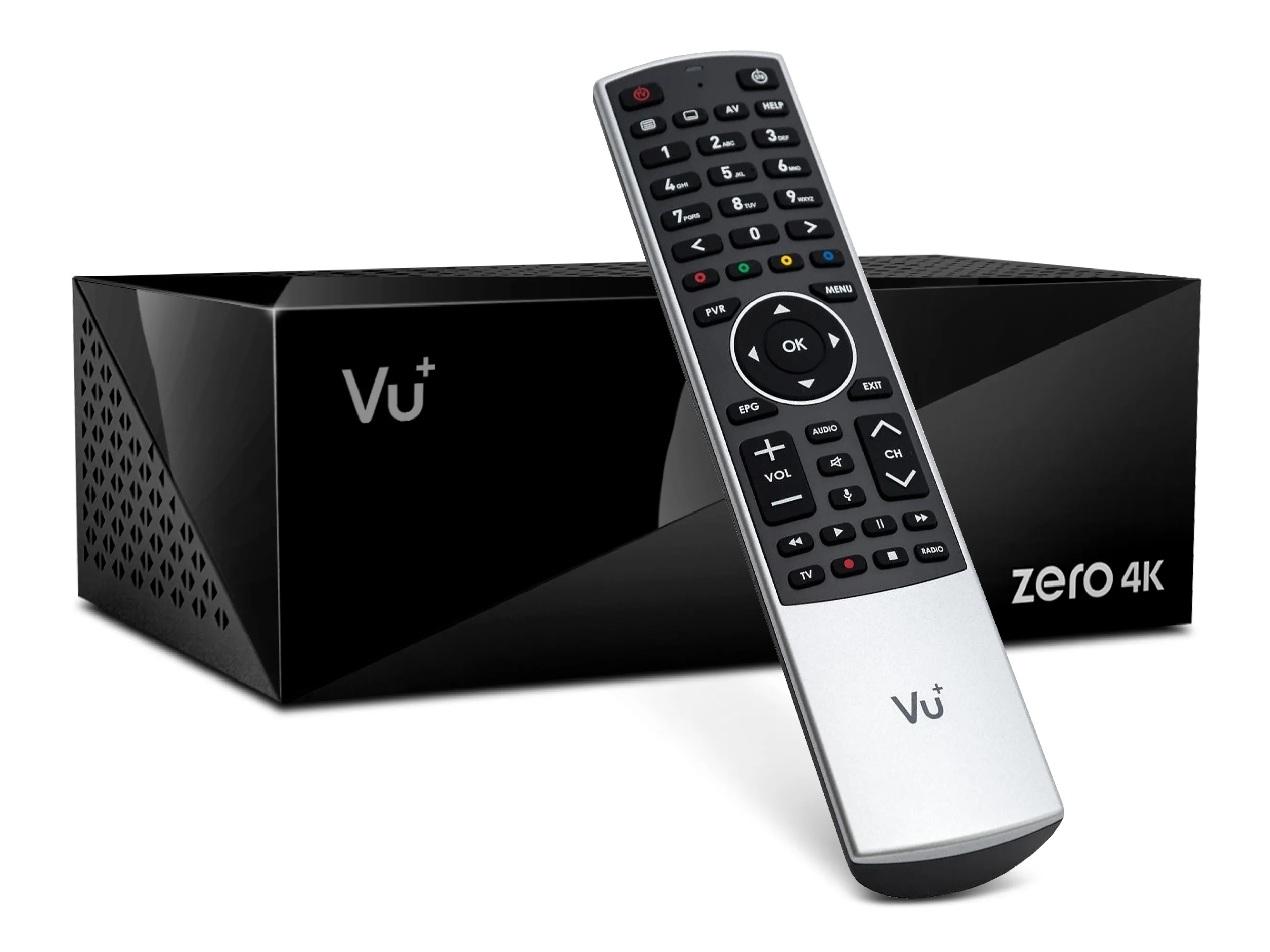 VU+ Zero 4K BT 1x DVB-C/T2 Tuner Linux Receiver UHD 2160p