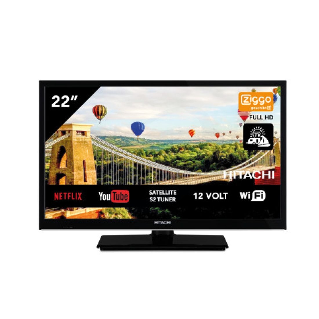 Hitachi 22HE4002 - 22 Zoll - Smart TV - WiFi - 12V - Version 2021