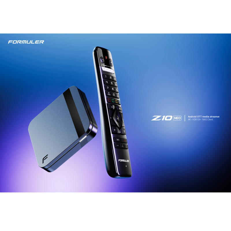 Formuler Z10 NEO Android 10 Multimedia 4K -Box 2GB RAM 4GB Flash, IR Fernbedienung