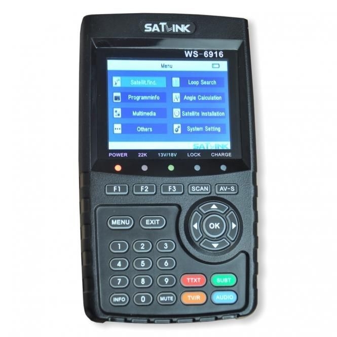 SATLINK WS 6916 HDTV Satfinder DVB-S / DVB-S2