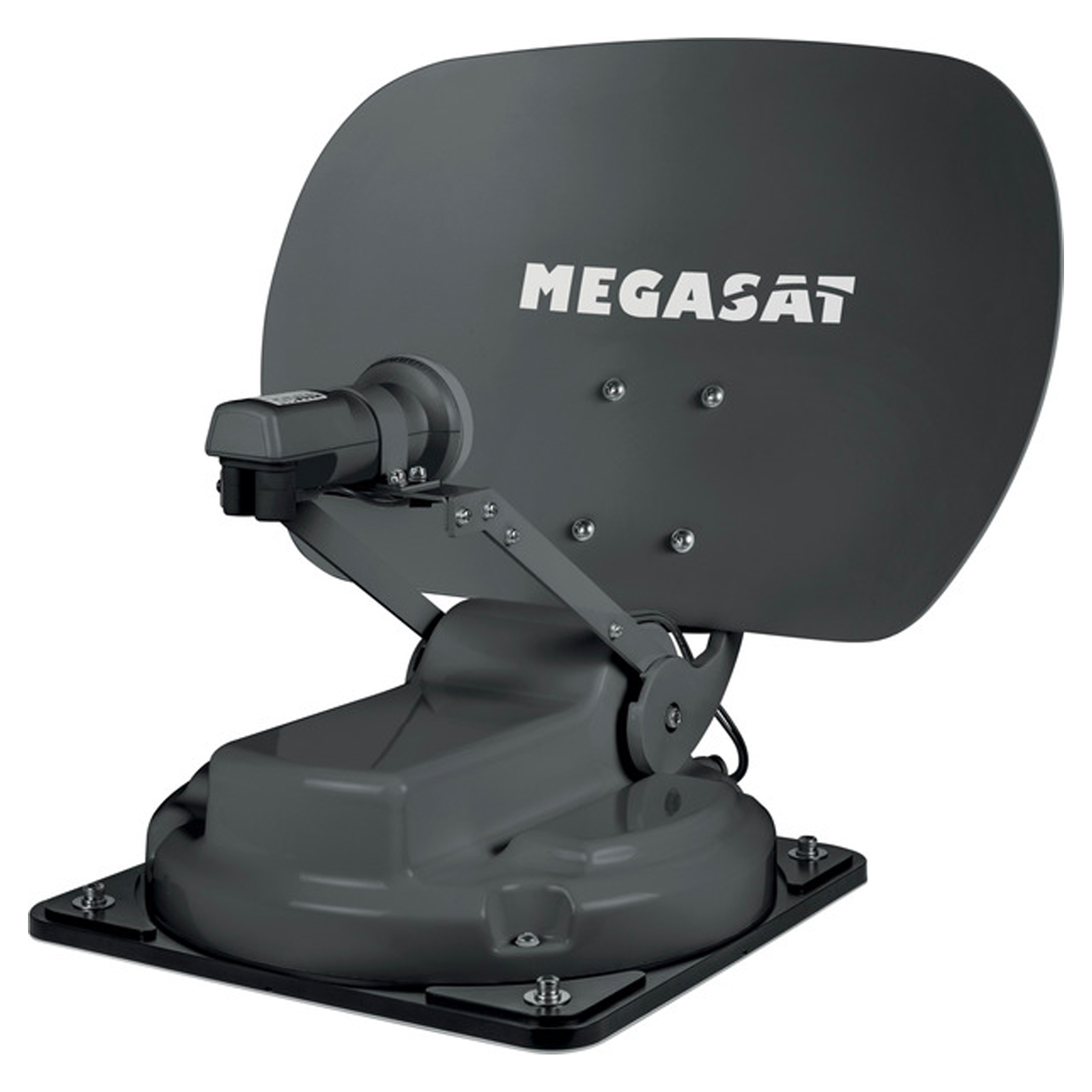 Megasat Caravanman kompakt 3 Graphit vollautomatische Sat Anlage Single, Bluetooth