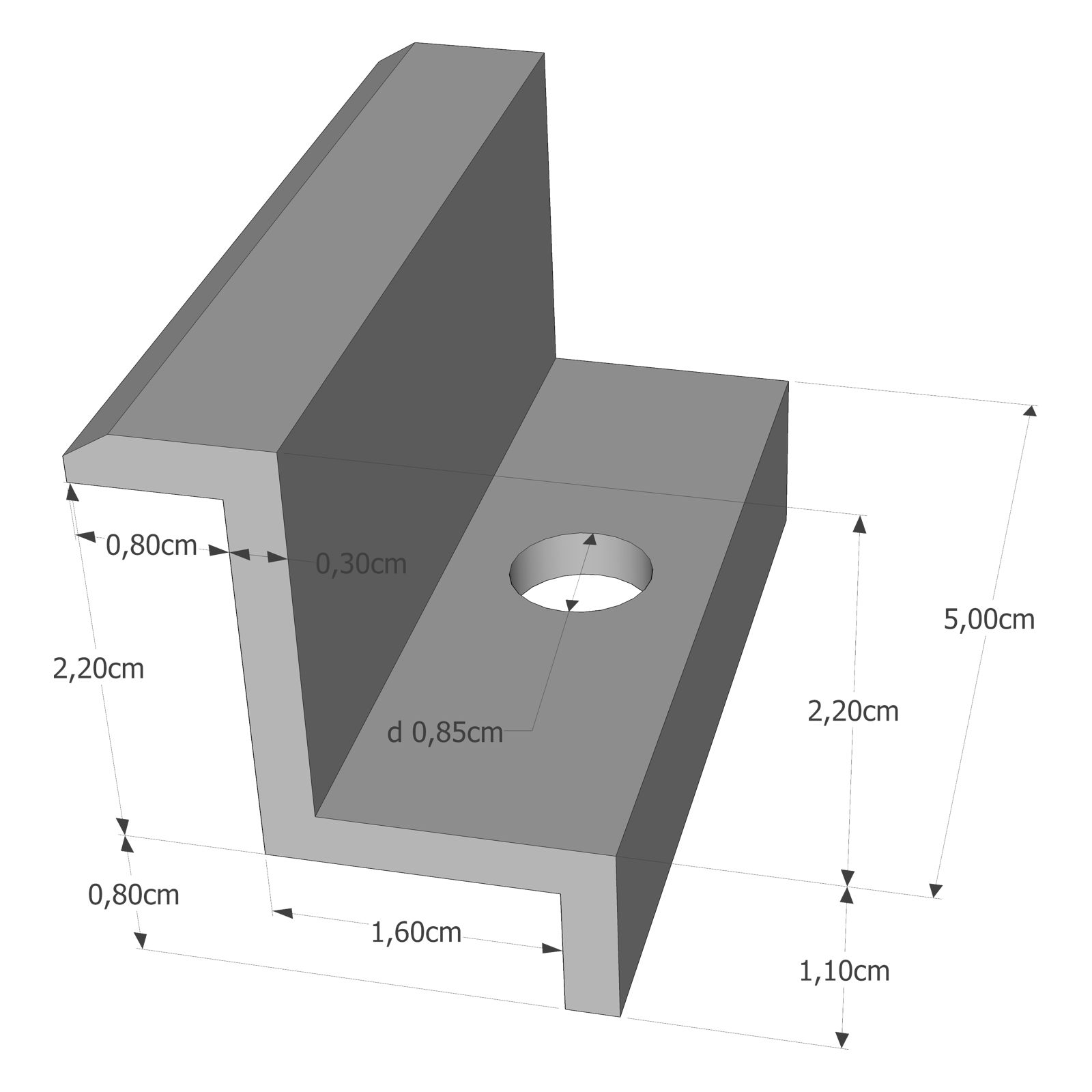 Universal Endklemme ALU