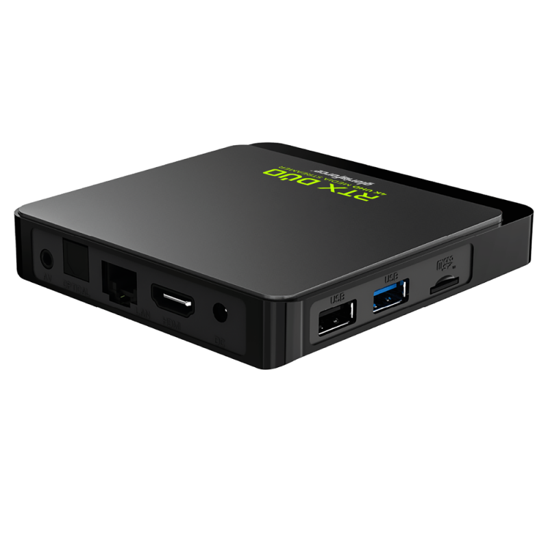 Gloriaforce RTX Duo 4K UHD IPTV Player Android 11,H.265,4GB RAM,64GB Flash,AV1, Wlan