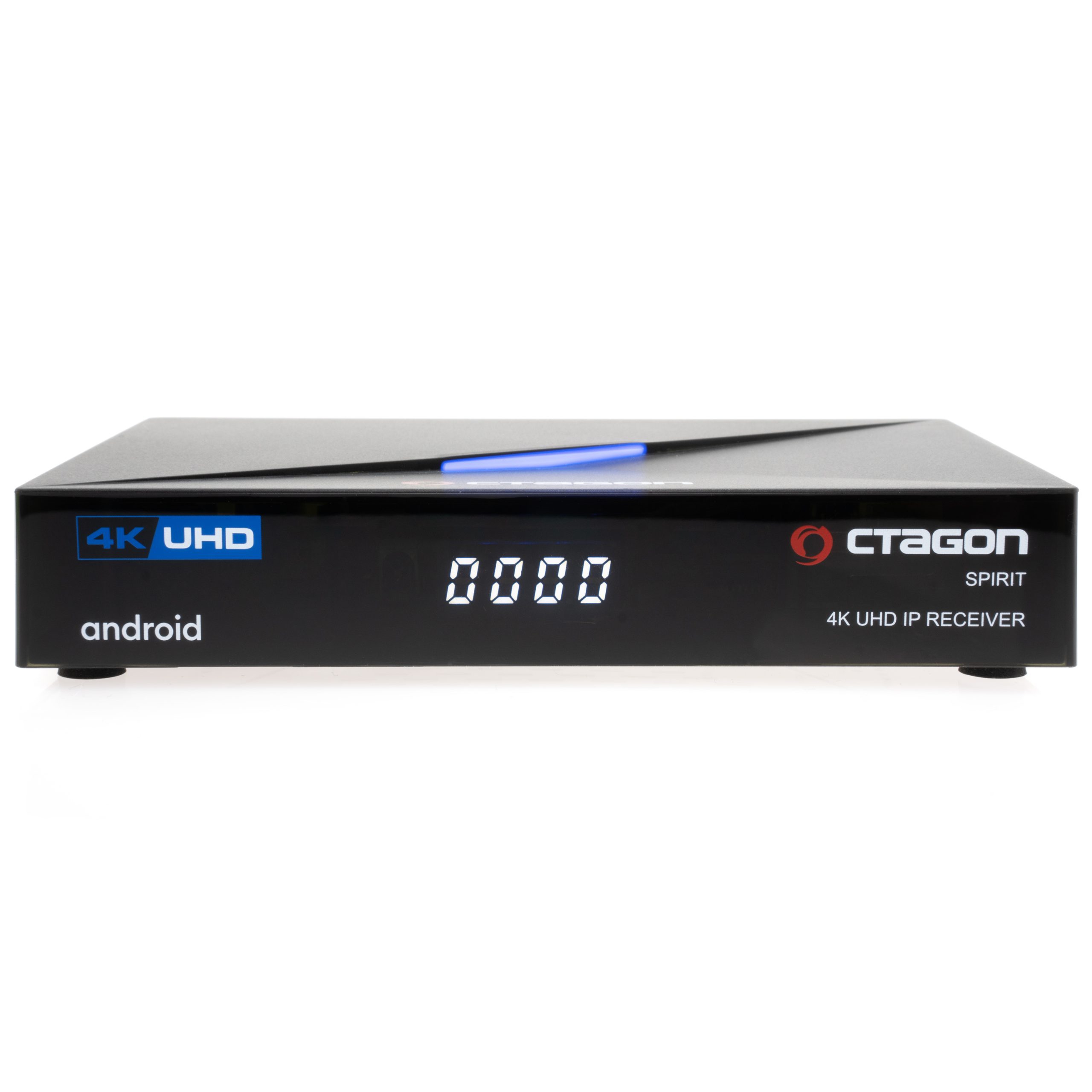 OCTAGON SPIRIT 4K UHD HDR10+ ANDROID TV OTT MEDIA STREAMING BOX 5G WiFi